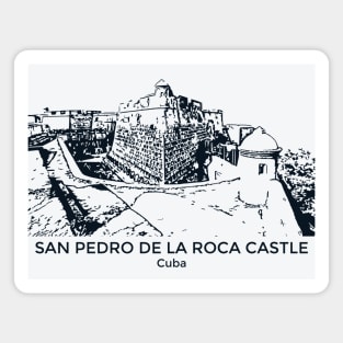 San Pedro de la Roca Castle - Cuba Magnet